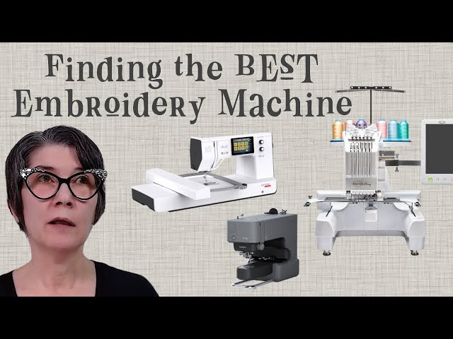 What Embroidery Machine Should You Buy? 2024 Edition 