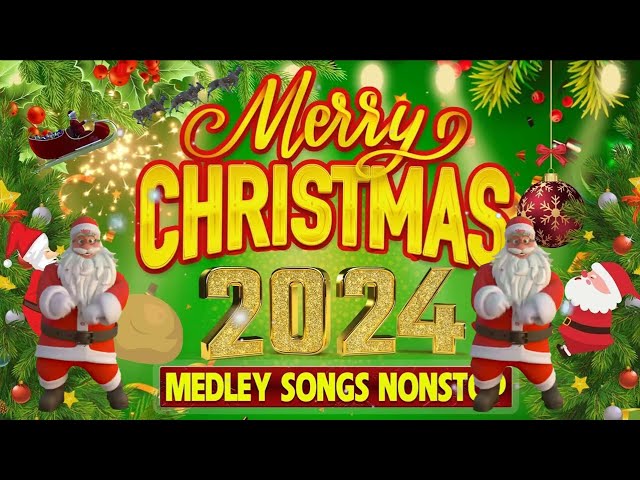 Non stop Christmas Songs Medley Disco Remix 2024 🎅🎄 DISCO Christmas Songs 2024 class=