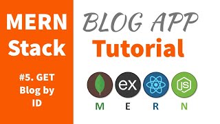 Simple MERN Stack Tutorial for Beginners | #5 - GET Blog by ID