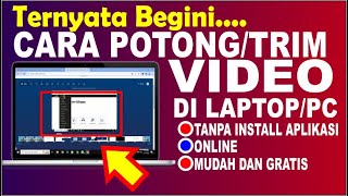 Cara Paling Cepat Potong Video Tanpa Install Aplikasi | Trim Video Online screenshot 2