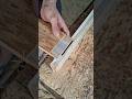 Trik sederhana membuat sambungan tenon yang pas #woodworking #diy #tips #tools #tricks