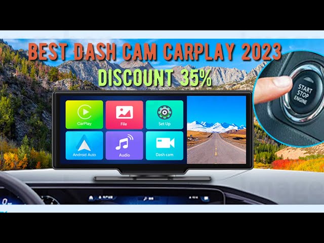 ZWPO 10.26 4K Dash Cam ADAS sans Fil CarPlay Android Auto Voiture DVR 5G  WiFi GPS