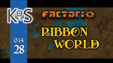 Factorio 0.14 Ribbon World - Ep 28 - Bring the Ore Down the Line - Let