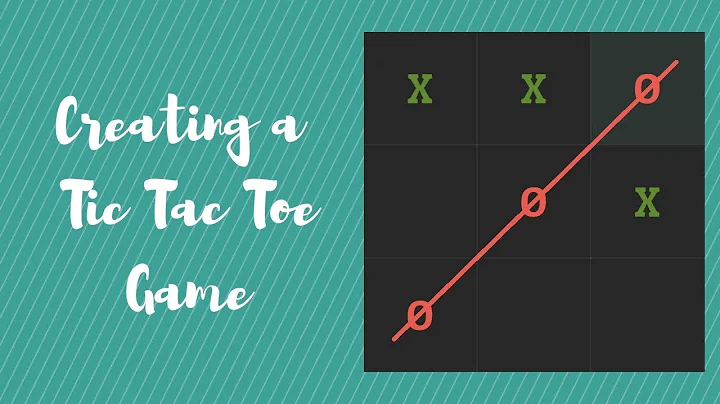 Creating Tic Tac Toe game with HTML, CSS, JS with jQuery