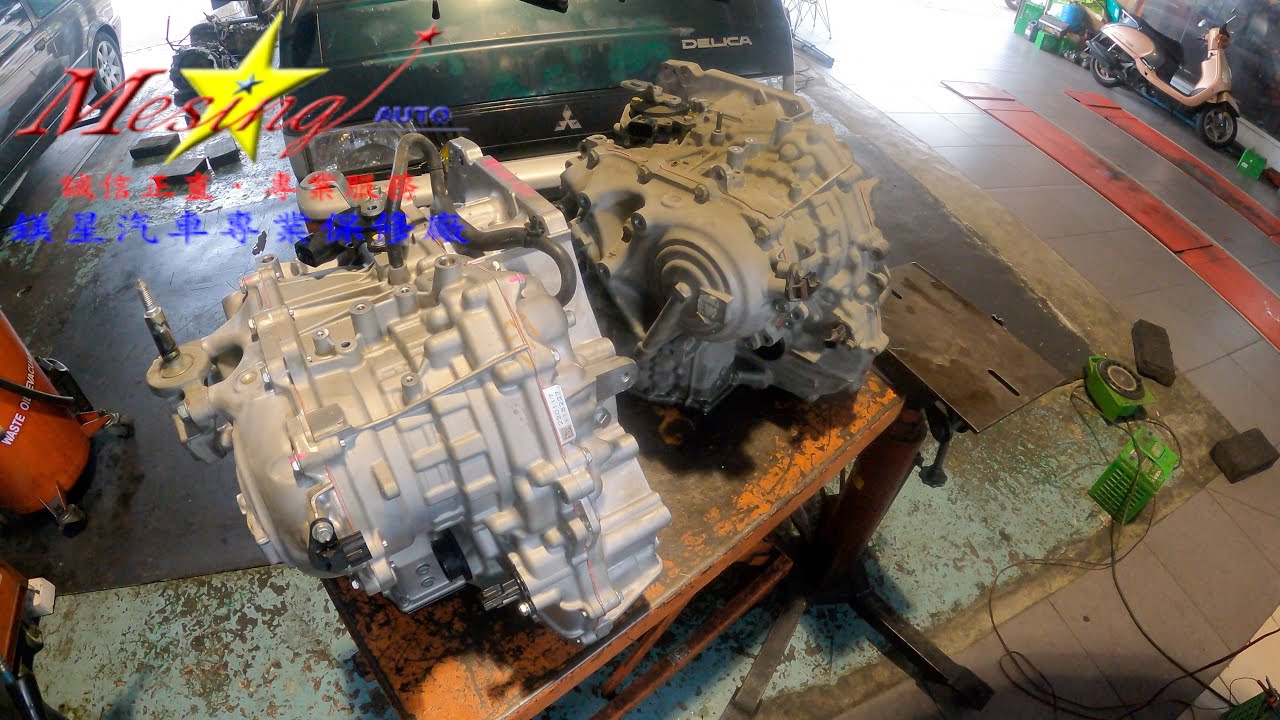 How to installed the automatic transmission in an NISSAN TIIDA /LIVINA