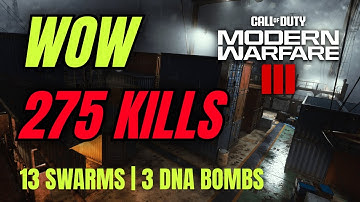 INSANE 275 KILLS  | 13 SWARMS & 3 DNA BOMBS!