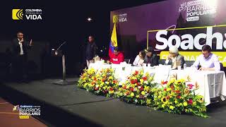 Gobierno con los Barrios Populares en Soacha