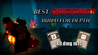 WIPING DEPTHS GANKERS ON BEST QUICKDROP BUILD | Deepwoken