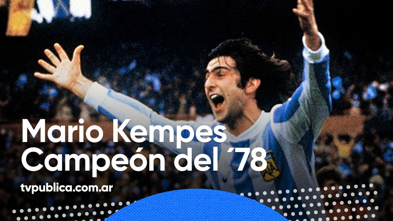 EL MEJOR JUGADOR DEL MUNDIAL: Mario Kempes, CONTUNDENTE EN EQUIPO