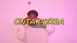 CINTA PORSA - (Disco tanah) _ Remix - Rivano Adilang - GRC