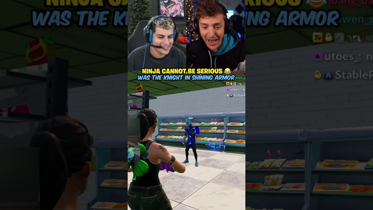 Ninja Is TOO Old For This! 😂