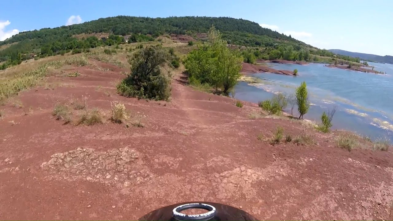 Rando VTT tour du lac du Salagou Magnifique! YouTube Rando VTT tour du lac du Salagou Magnifique! YouTube