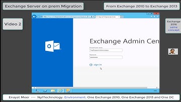 Exchange 2013 Migration video 2 by Enayat Meer