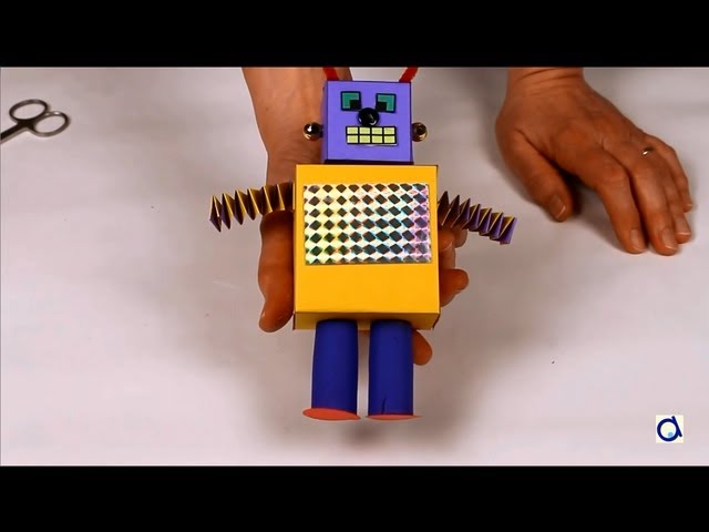 How to make a toy robot with paper Clearance