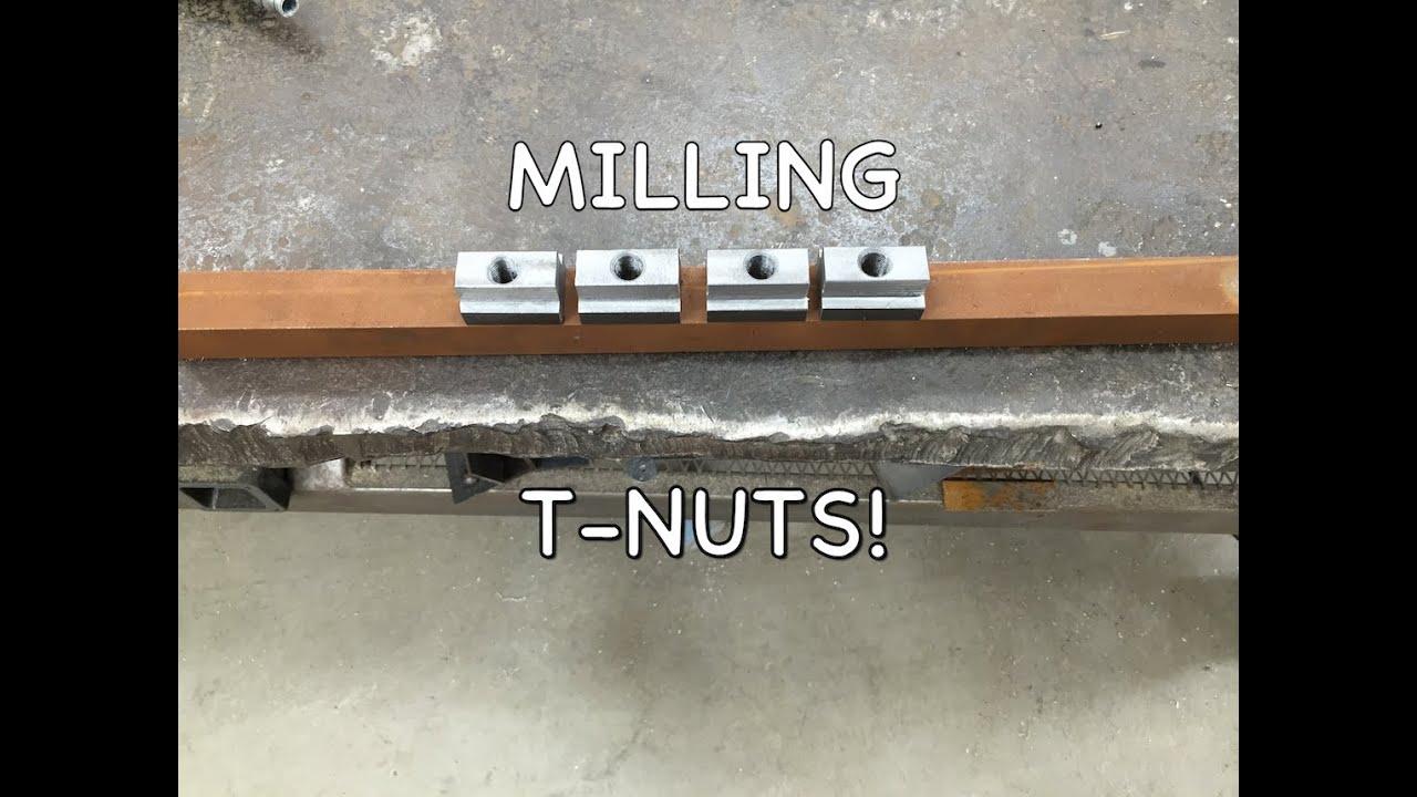 Fabrication Basics // Making Tslot nuts (tnuts) YouTube