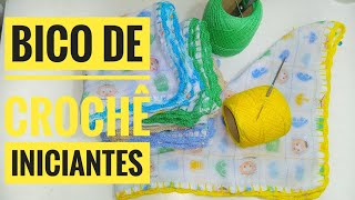 Bico de crochÃª em fraldas