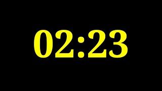 2 Minutes 23 Seconds Countdown Timer