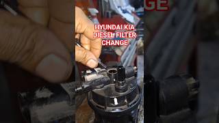 HYUNDAI KIA DIESEL FILTER CHANGE,#Drkiapruitt #blippiracecar #kiapruitt #automobileservice#Autotopnl