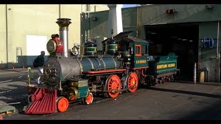 Behind the scenes at the Disneyland Railroad