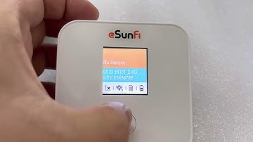 Amazing 3G/4G eSim Wifi Router Hotspot Router for international travel -No SIM card Any More