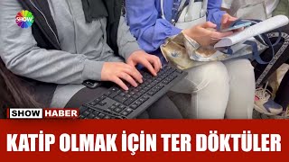 Adliyede parmaklar yarıştı!