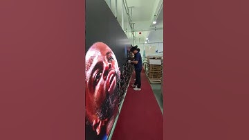 Behind the Scene: How We Install LED Modules Fast! #leddisplay #ledscreen #ledmodule