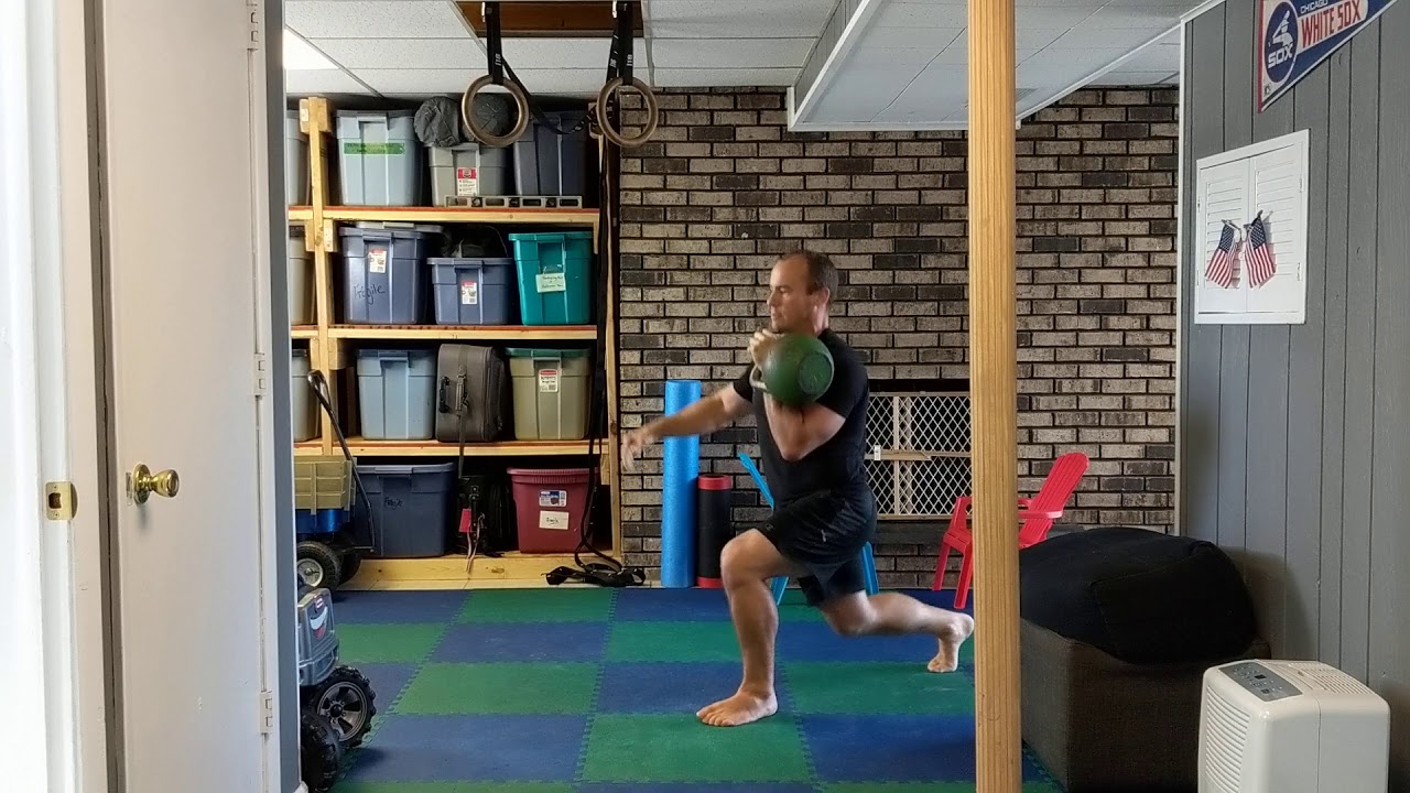 Snatched Rack Complex: Snatch, Rack Lunge, Clean, Push Press - YouTube