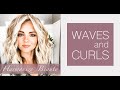 Waves and curls Hair tutorial