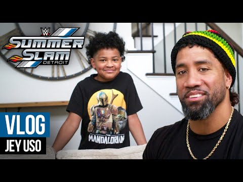 Jey Uso’s son predicts Tribal Combat: WWE SummerSlam 2023 Vlog