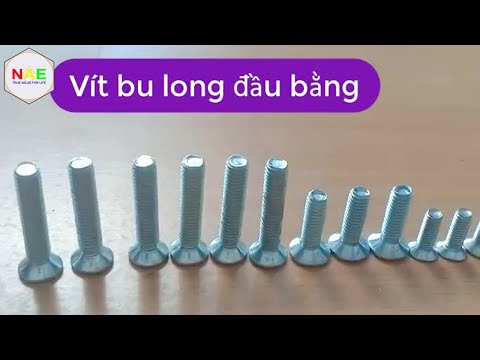 Video: Vít Chìm: GOST, Bu Lông Có Lục Giác Bên Trong M6 Và Tự Khai Thác M3, M8 Và Các Loại Khác Có Kích Thước Khác Nhau