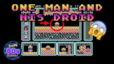 One Man And His Droid // Atari 8bit Games