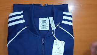 adidas adicolor classics primeblue SST Track Top (Night Sky/White)