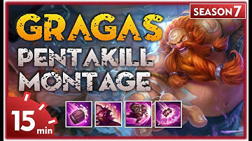 Best Gragas Plays 😎 Gragas Montage | League of Legends | S7 | 2017