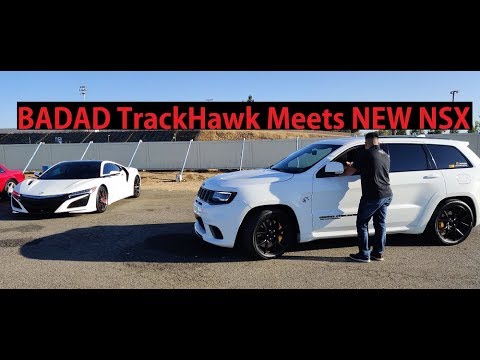 1000HP BADAD TrackHawk Meets NEW NSX + LS TWIN TURBO 240Z (4K) - YouTube