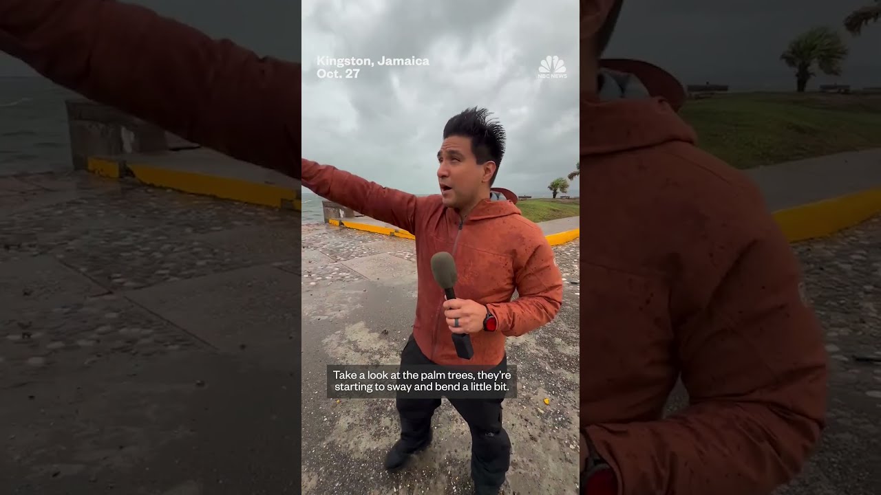 Hurricane Melissa Intensifies To A Category 5 Storm As It Barrels Towards Jamaica