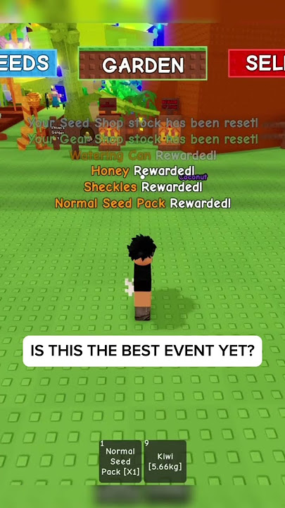 FINALLY GOT A MOON MELON WITH THE NEW GROW A GARDEN UPDATE! #growagarden #roblox #clips