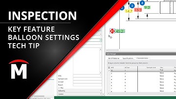 SOLIDWORKS Inspection Key Feature Balloon Settings - Tech Tip