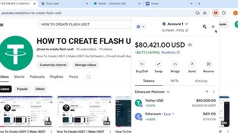 How to Create Tradable Flash USDT Tokens | Works on Quotex, Bet365 and Binance