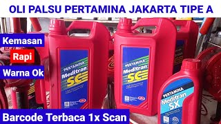 Oli Palsu Pertamina Jakarta | Kemasan Baru 100% Mirip Asli
