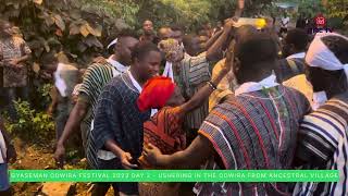 Amanokrom Odwira Festival 2023  Day 2 - Ushering In The Odwira From Ancestral Village