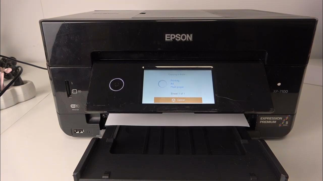 how-to-copy-document-on-epson-xp-7100-youtube