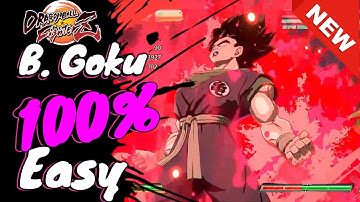 D🅱FZ ➤B. Goku EASY Sparkless TOD combo solo 100% Season 4!!! Tutorial【 Dragon Ball FighterZ】
