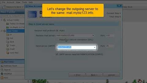 How to Configure Pop3 Email on DreamMail