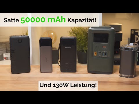 Video: Wie viele Ladungen werden 50000mAh?