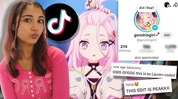 starting a GENSHIN IMPACT TikTok Editing Account for ONE WEEK!