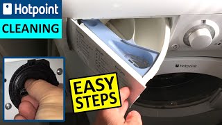 How to clean Hotpoint Aquarius Washing Machine Pump Filter and Dispensing Drawer