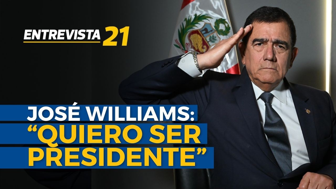 José Williams CANDIDATO DE AVANZA PAÍS habla de Castillo, Antauro, el Congreso y seguridad del Perú