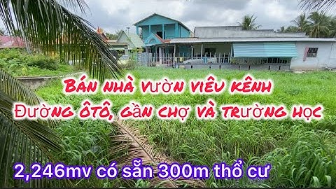 Tập 02: 🌸🌸🌸Đau lòng kêu bán gấp căn nhà vườn đầy tâm huyết, tại huyện Gò Công tây tỉnh Tiền Giang