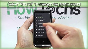 How to Set the Alarm on HTC 7 Pro