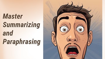Improve Your English: Master Summarizing and Paraphrasing Through Practice